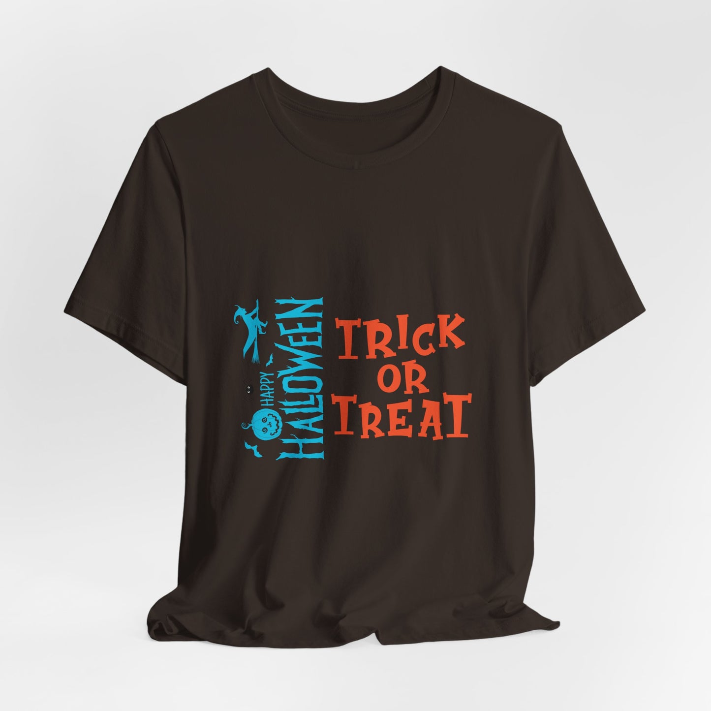 Trick or Treat Halloween Shirt - Unisex Jersey Tee for Halloween Party