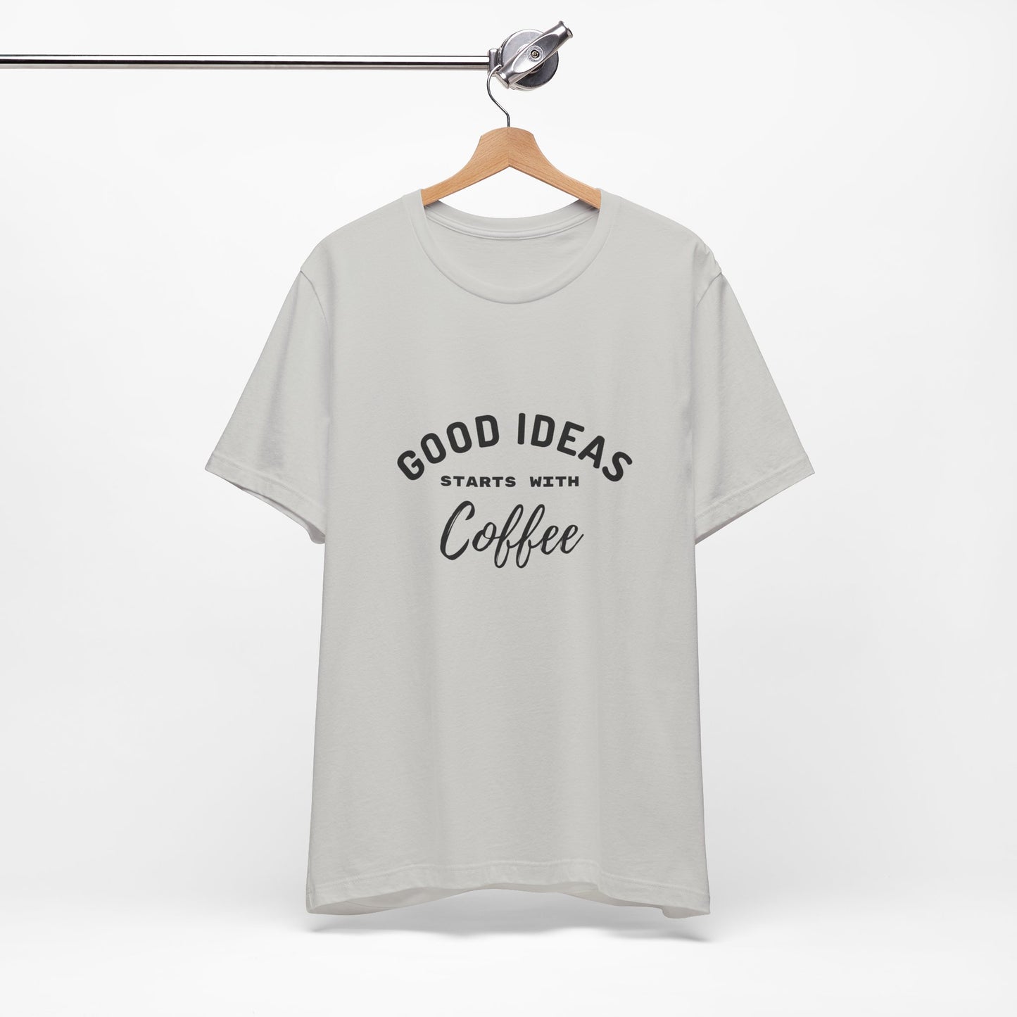 Coffee Lover Unisex Tee - Casual Comfort & Creativity Message
