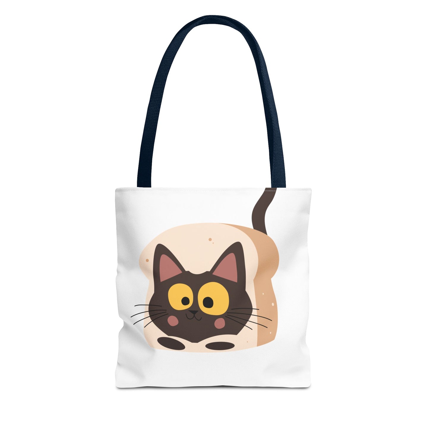 Cute Cat and Bee Cool Tote Bag | Happy Animal Eco-Friendly Bags, Gift for Cat Lovers, Animal Lovers, Fun Shopping Bag, Summer Tote