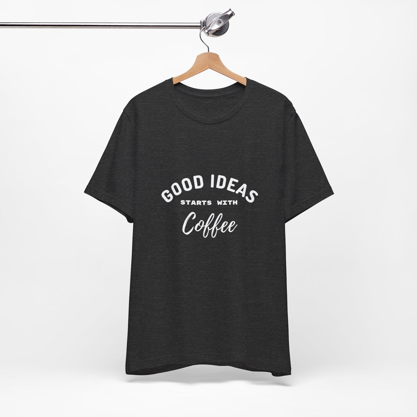 Coffee Lover Unisex Tee - Casual Comfort & Creativity Message