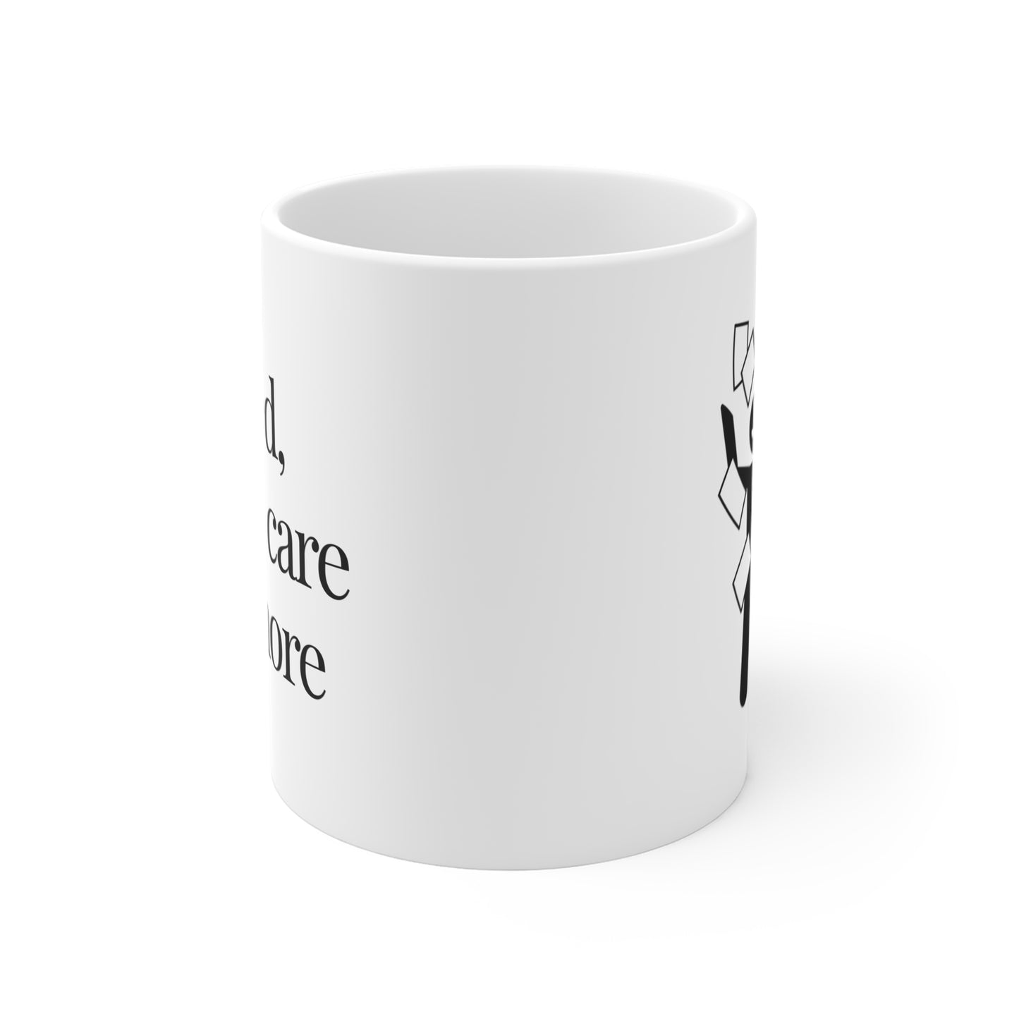 Retirement Mug, Funny Coffee Cup, Gift for Retirees, Humorous Ceramic Mug, 11oz Coffee Mug, Relaxation Gift