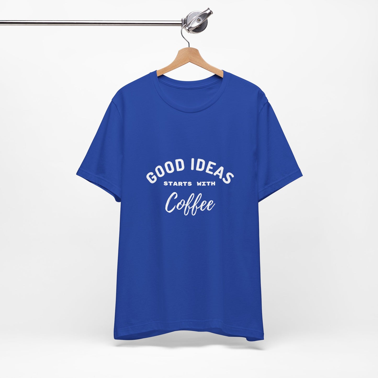 Coffee Lover Unisex Tee - Casual Comfort & Creativity Message