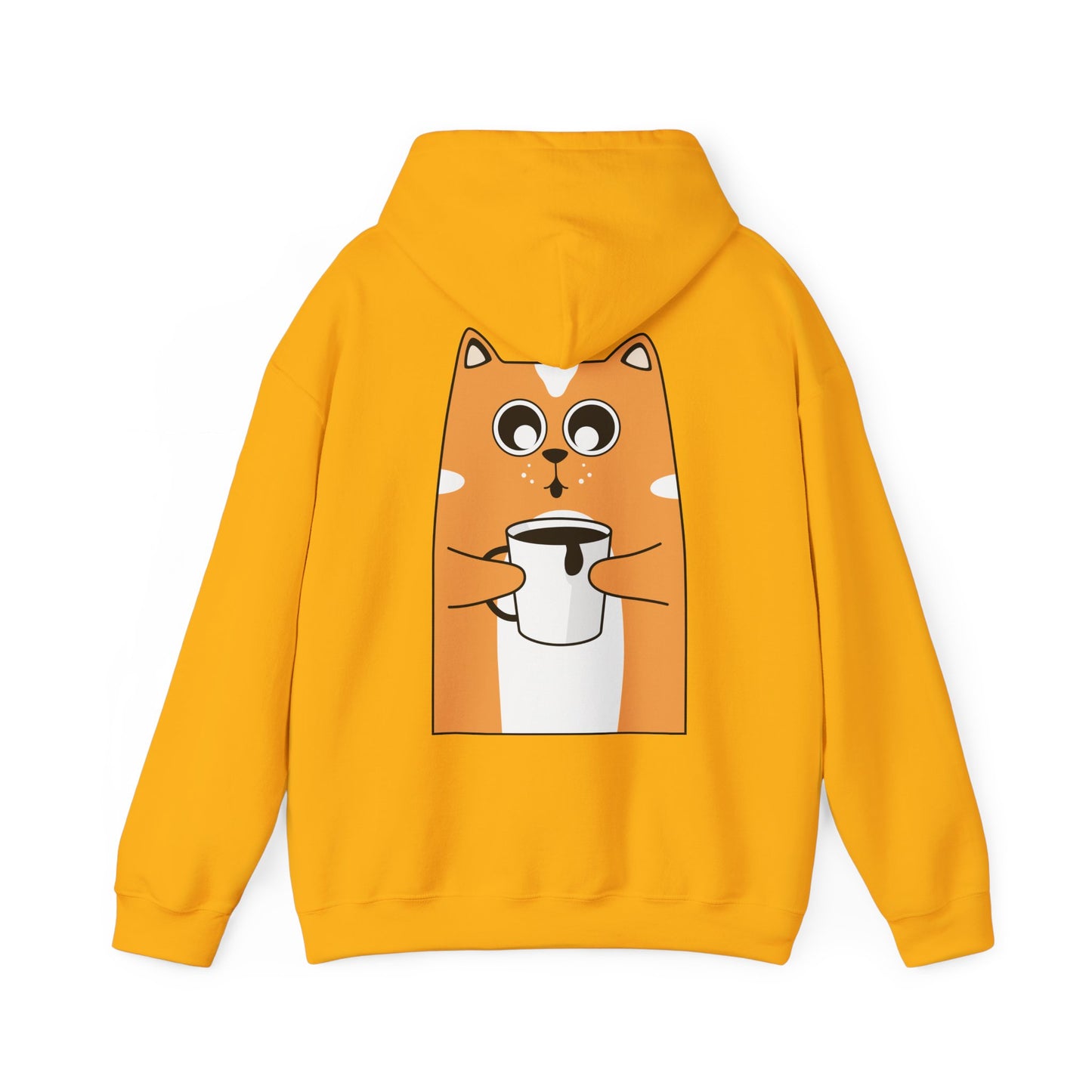 Cozy Cat Graphic Hoodie - Sweet Dreams Sweatshirt, Gifts for Cat Lovers, Comfortable Hooded Sweatshirt, Cute Loungewear, Casual Gift