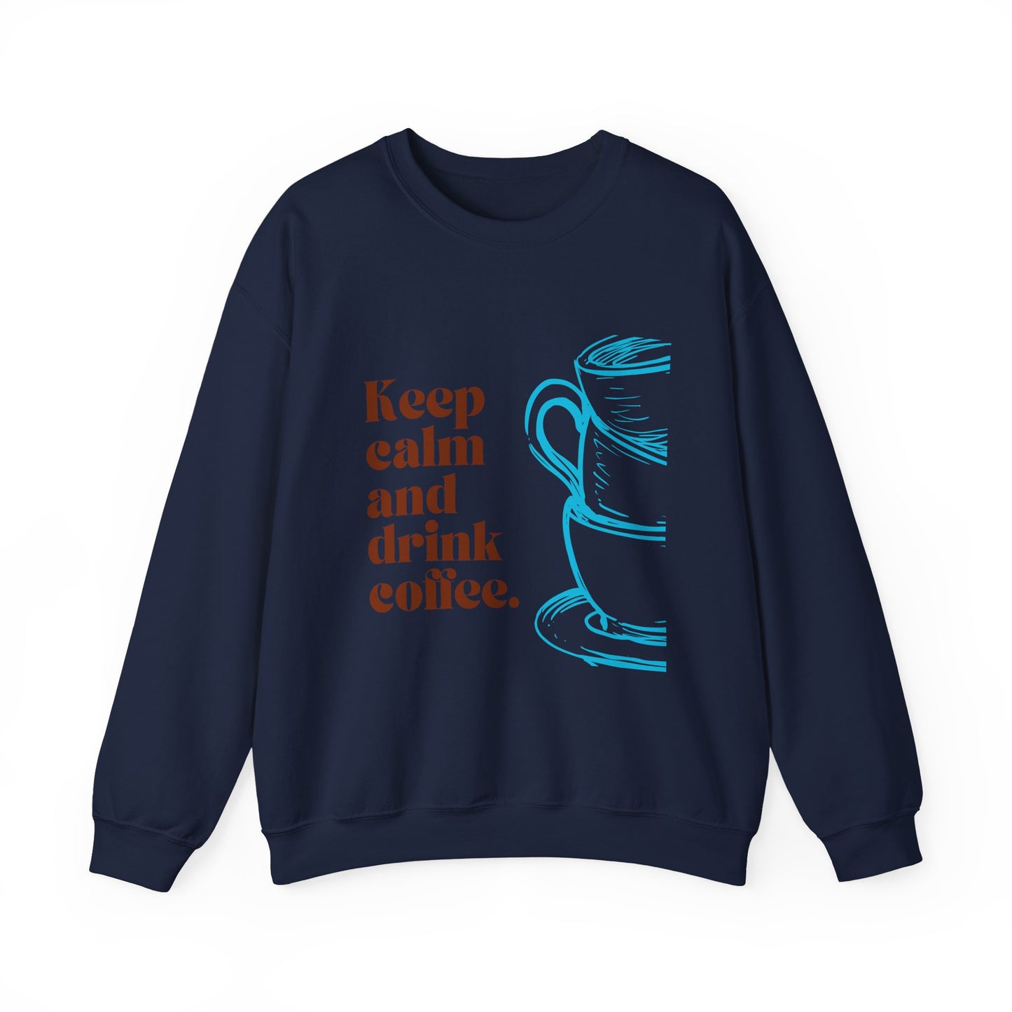 Cozy Coffee Sweatshirt - Unisex Crewneck for Coffee Lovers
