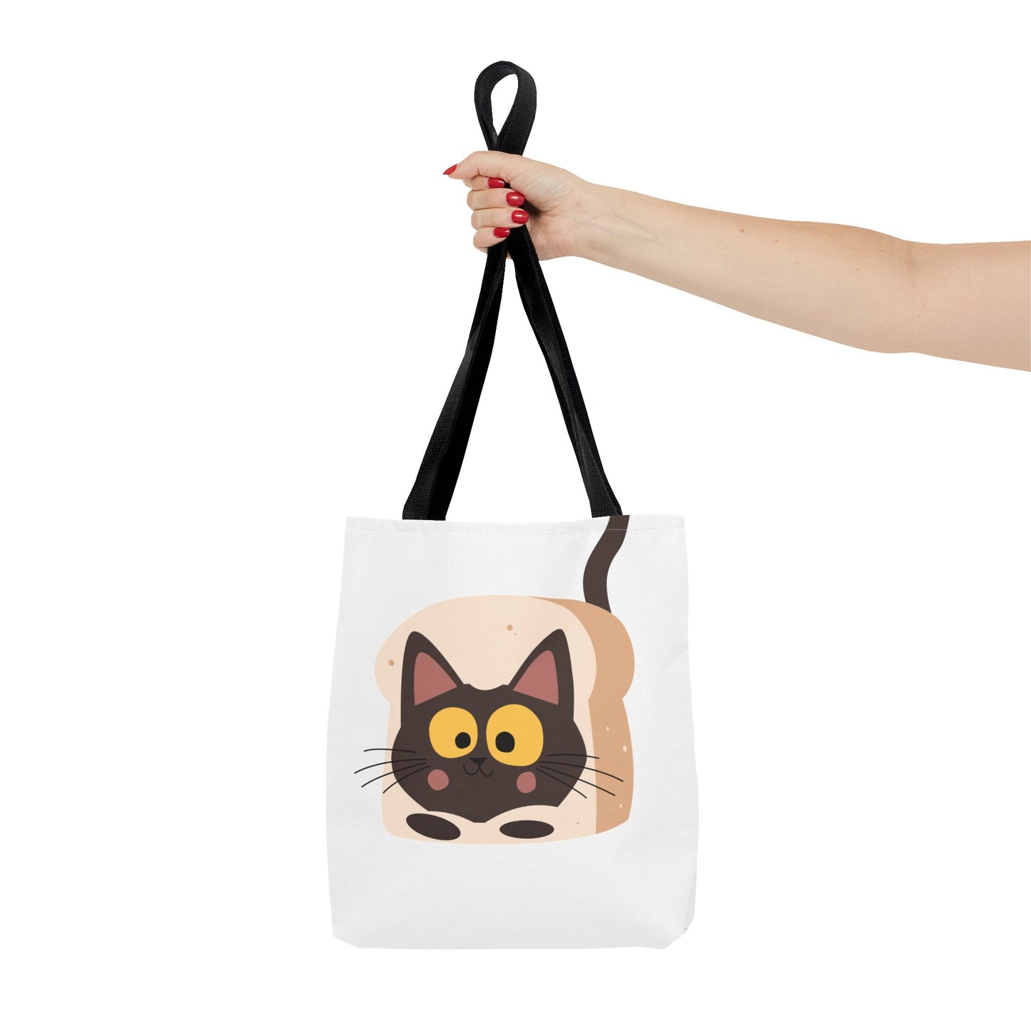 Cute Cat and Bee Cool Tote Bag | Happy Animal Eco-Friendly Bags, Gift for Cat Lovers, Animal Lovers, Fun Shopping Bag, Summer Tote