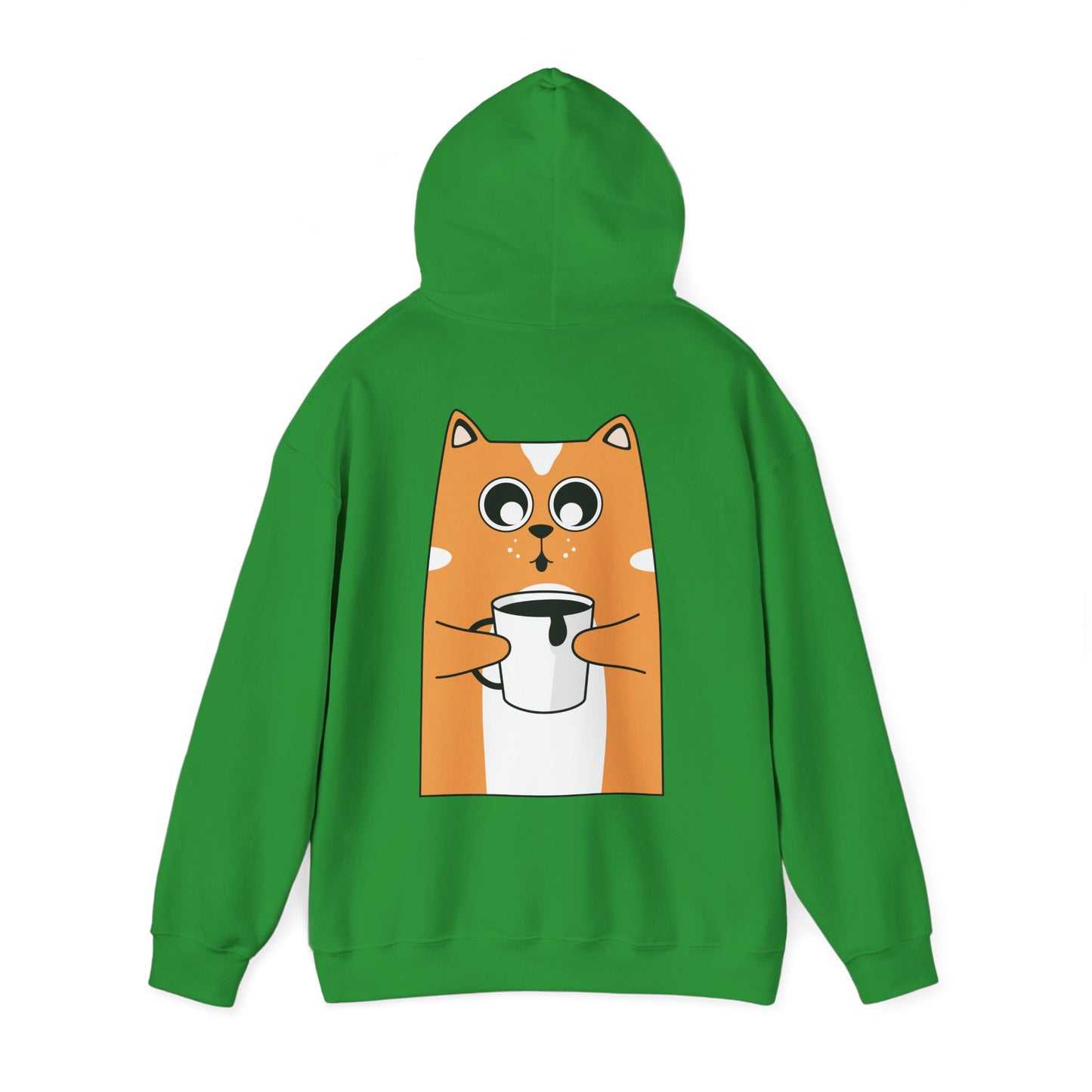 Cozy Cat Graphic Hoodie - Sweet Dreams Sweatshirt, Gifts for Cat Lovers, Comfortable Hooded Sweatshirt, Cute Loungewear, Casual Gift