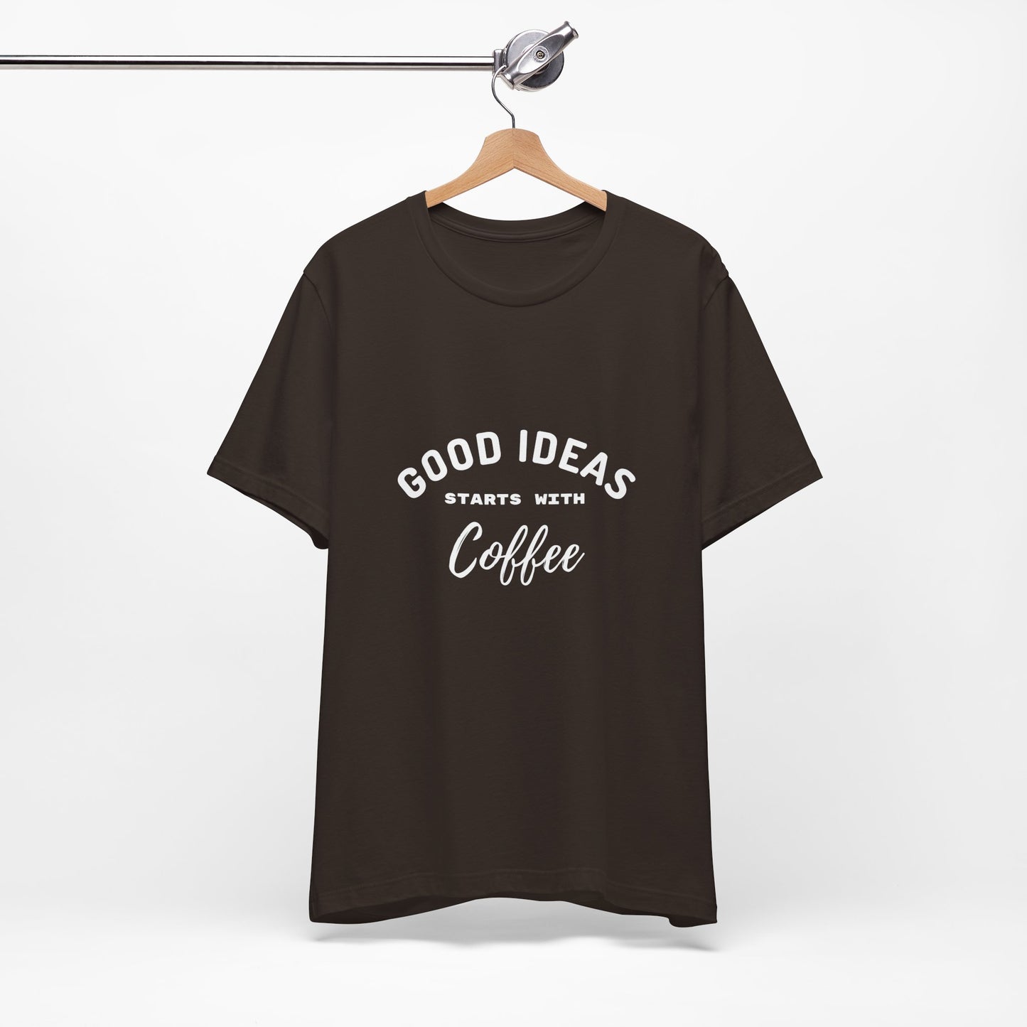 Coffee Lover Unisex Tee - Casual Comfort & Creativity Message