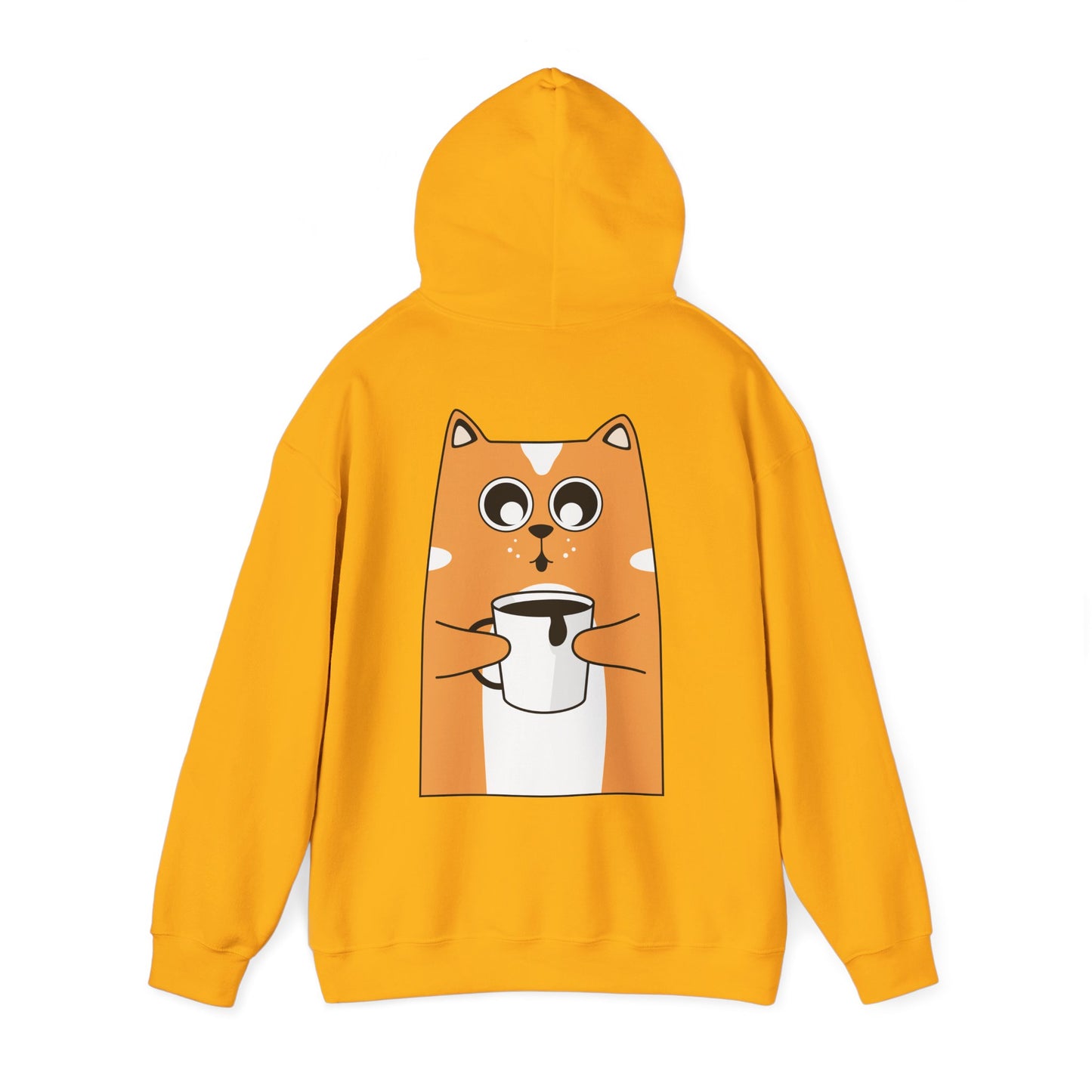 Cozy Cat Graphic Hoodie - Sweet Dreams Sweatshirt, Gifts for Cat Lovers, Comfortable Hooded Sweatshirt, Cute Loungewear, Casual Gift