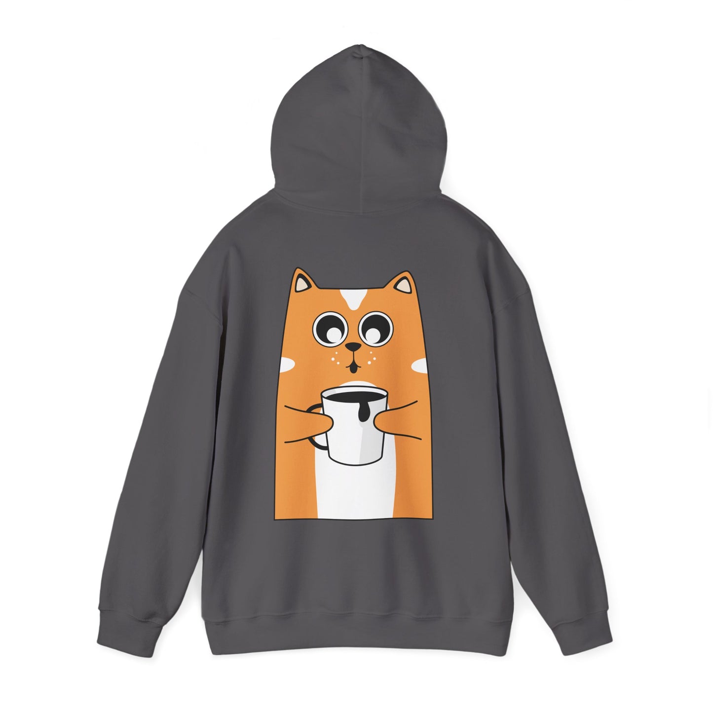 Cozy Cat Graphic Hoodie - Sweet Dreams Sweatshirt, Gifts for Cat Lovers, Comfortable Hooded Sweatshirt, Cute Loungewear, Casual Gift