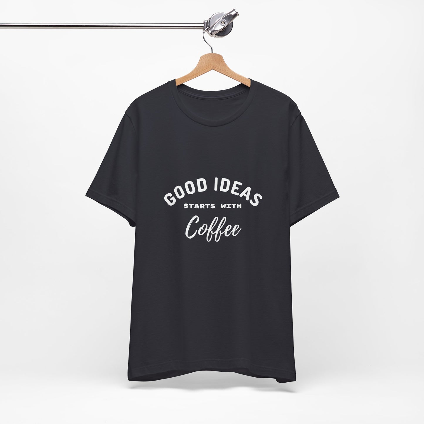 Coffee Lover Unisex Tee - Casual Comfort & Creativity Message