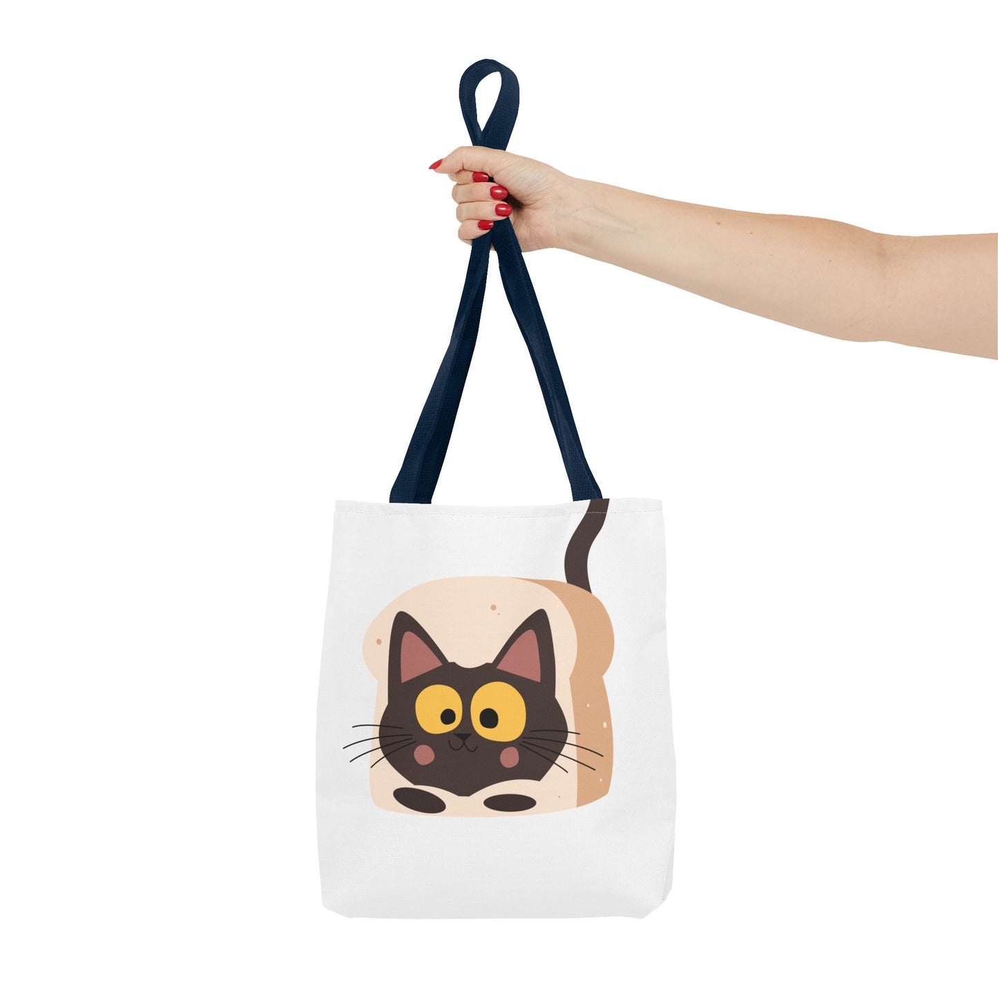 Cute Cat and Bee Cool Tote Bag | Happy Animal Eco-Friendly Bags, Gift for Cat Lovers, Animal Lovers, Fun Shopping Bag, Summer Tote