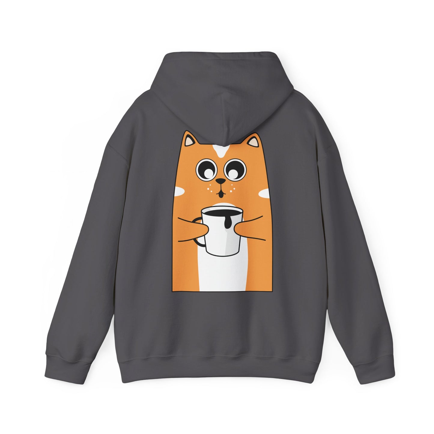 Cozy Cat Graphic Hoodie - Sweet Dreams Sweatshirt, Gifts for Cat Lovers, Comfortable Hooded Sweatshirt, Cute Loungewear, Casual Gift