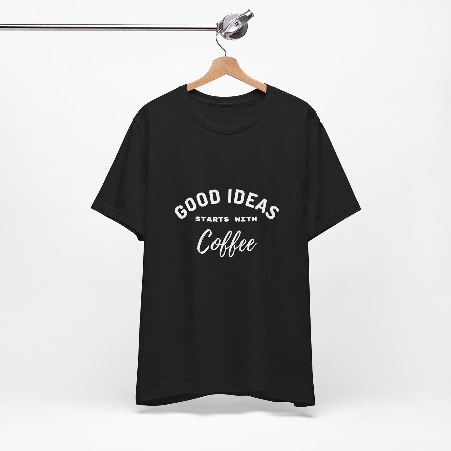Coffee Lover Unisex Tee - Casual Comfort & Creativity Message