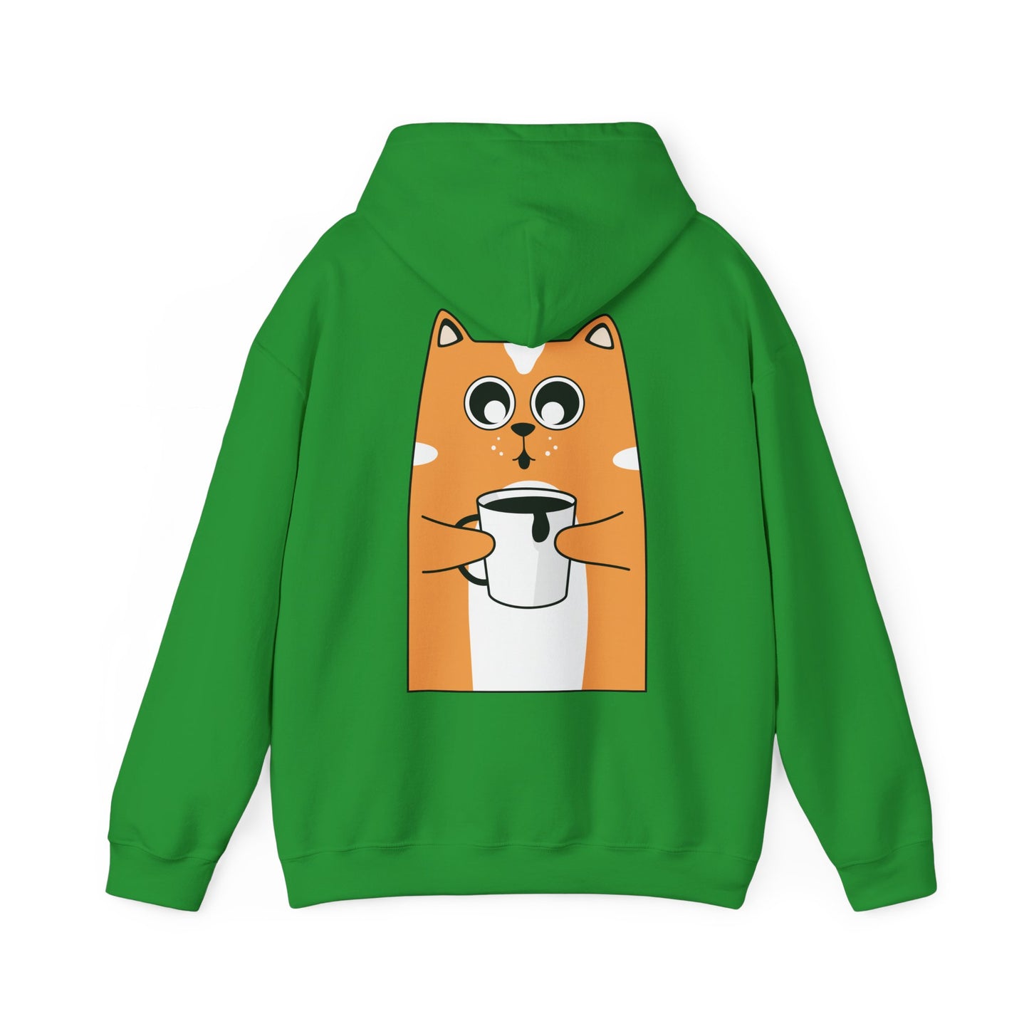 Cozy Cat Graphic Hoodie - Sweet Dreams Sweatshirt, Gifts for Cat Lovers, Comfortable Hooded Sweatshirt, Cute Loungewear, Casual Gift
