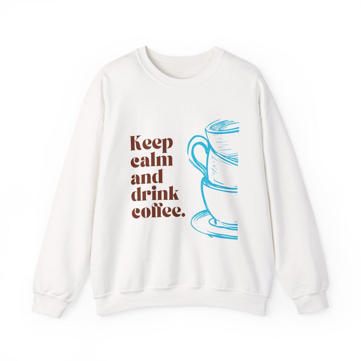 Cozy Coffee Sweatshirt - Unisex Crewneck for Coffee Lovers